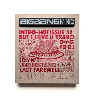 BIGBANG 2nd Mini Album Hot Issue CD G-dragon T.o.p