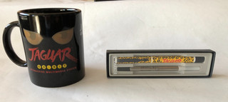 Atari Jaguar Jag Ware Coffee mug and pen READ DETAILS