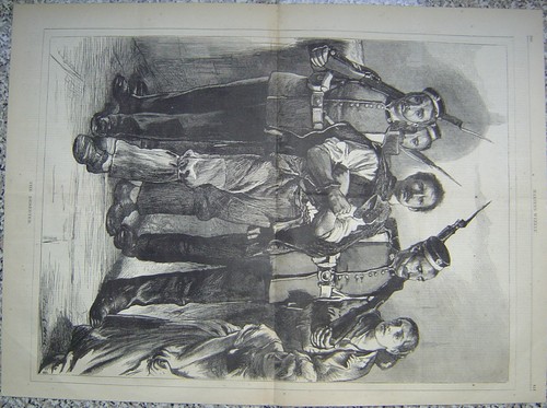 The Deserter By Frank Holl Harpers Weekly 1875 French or Italian Harper’s Weekly - Picture 2 of 2