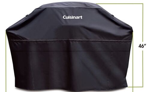 Cuisinart 70 Zoll Robuste rechteckige Grillabdeckung in Schwarz