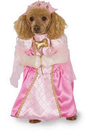 Adorable Pet Dog Costume: Brown Pirate King/Queen, Pink Princess, Witch Rubies - Picture 6 of 9