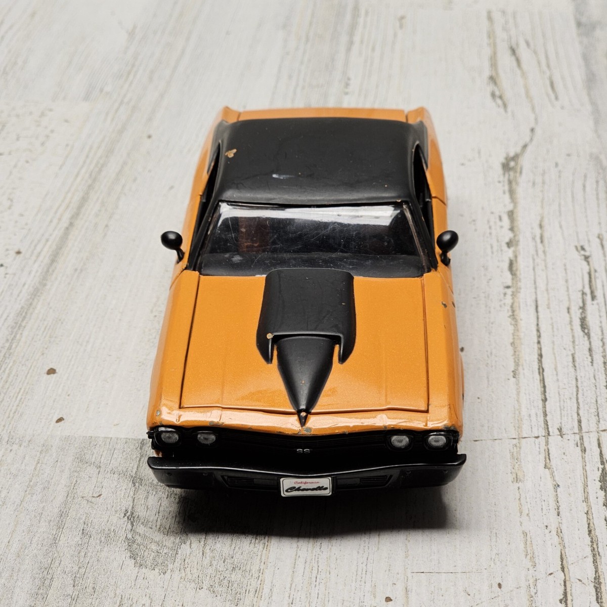 JADA BIGTIME BTM 1969 CHEVY CHEVELLE SS ORANGE / BLACK 1:24