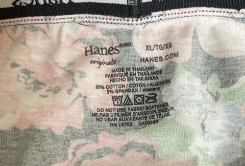 New~ Women’s Size XL Hanes Originals Cotton Stretch Hipster Underwear 3-Pack - Picture 3 of 5