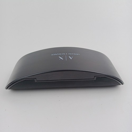 A/X Armani Exchange Eyeglass Sunglasses Case Hard Shell Black Travel Carrier - Picture 3 of 9