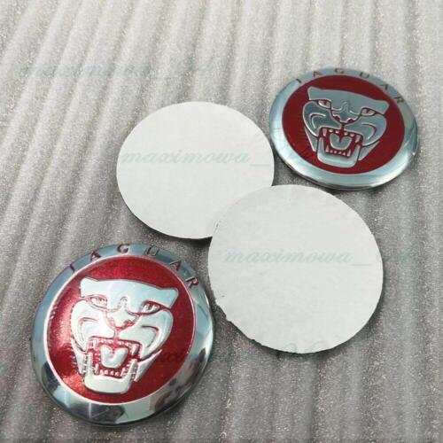 4x 56mm Für Jaguar XF Rot Nabendeckel Felgendeckel Aufkleber Alufelgen Stickers - Bild 3 von 6