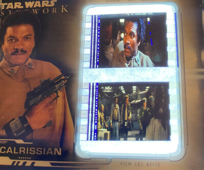 STAR WARS 2019 TOPPS MASTERWORK FC-LC6 FILM CEL INSERT RELIC LANDO CALRISSIAN V1