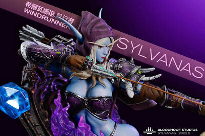 BloodHoof Studio WOW Sylvanas Windrunner Resin Model Painted Statue Pre-order