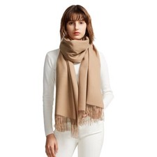 Women s Pashmina Shawl Office or Travel Wrap Wedding Winter Scarf Oversized