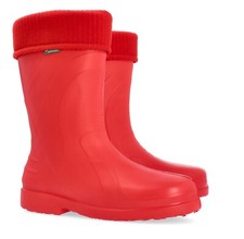 Woman lightweight EVA Rain Boot Wellies Thermal Forest Farm Working Wellingtons