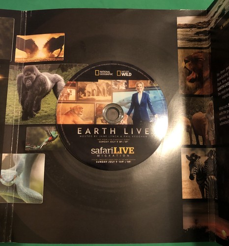 EARTH LIVE FYC DVD NAT GEO SPECIAL JANE LYNCH PHIL KEOGHAN HOST NATURE DOC PROMO - Picture 3 of 7