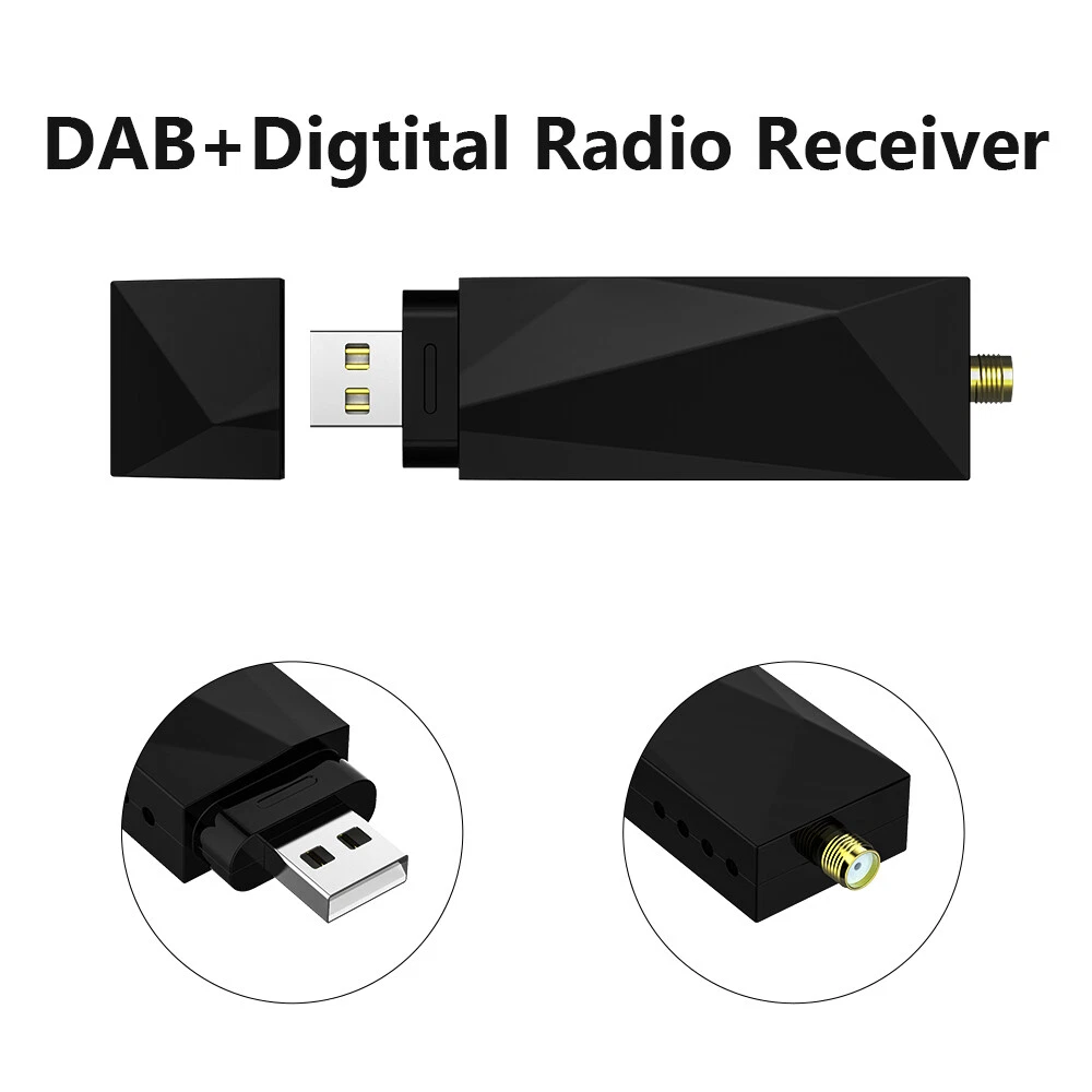 Eonon A0593 USB DAB Digital Radio Tuner Dongle Receiver for