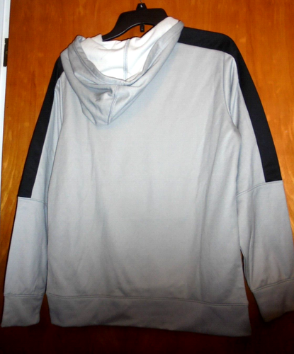 New Champion Sweatshirt Youth XL (18-20) Gray Black Hoodie Sweater Kids Boys - Picture 7 of 11