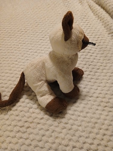 Ganz Webkinz Siamese Cat Plush Stuffed Animal 8" - Picture 4 of 6