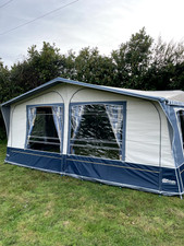 Inaca Sands Xl 925cm Full Caravan All Season Poled Awning With Carbonfibre Frame