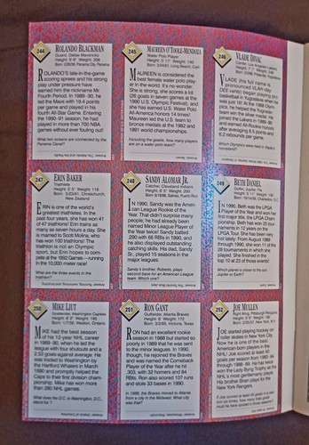 SPORTS ILLUSTRATED FOR KIDS MAGAZINE (APRIL 1991) w/UNCUT CARD SHEET FIELDER - Picture 6 of 6