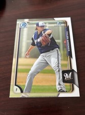2015 Bowman Chrome Tyler Wagner RC Rookie #BCP143 Milwaukee Brewers 