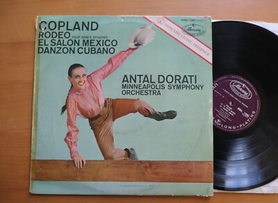 MMA 11005 Copland Rodeo El Salon Mexico etc Antal Dorati Mercury Mono LP