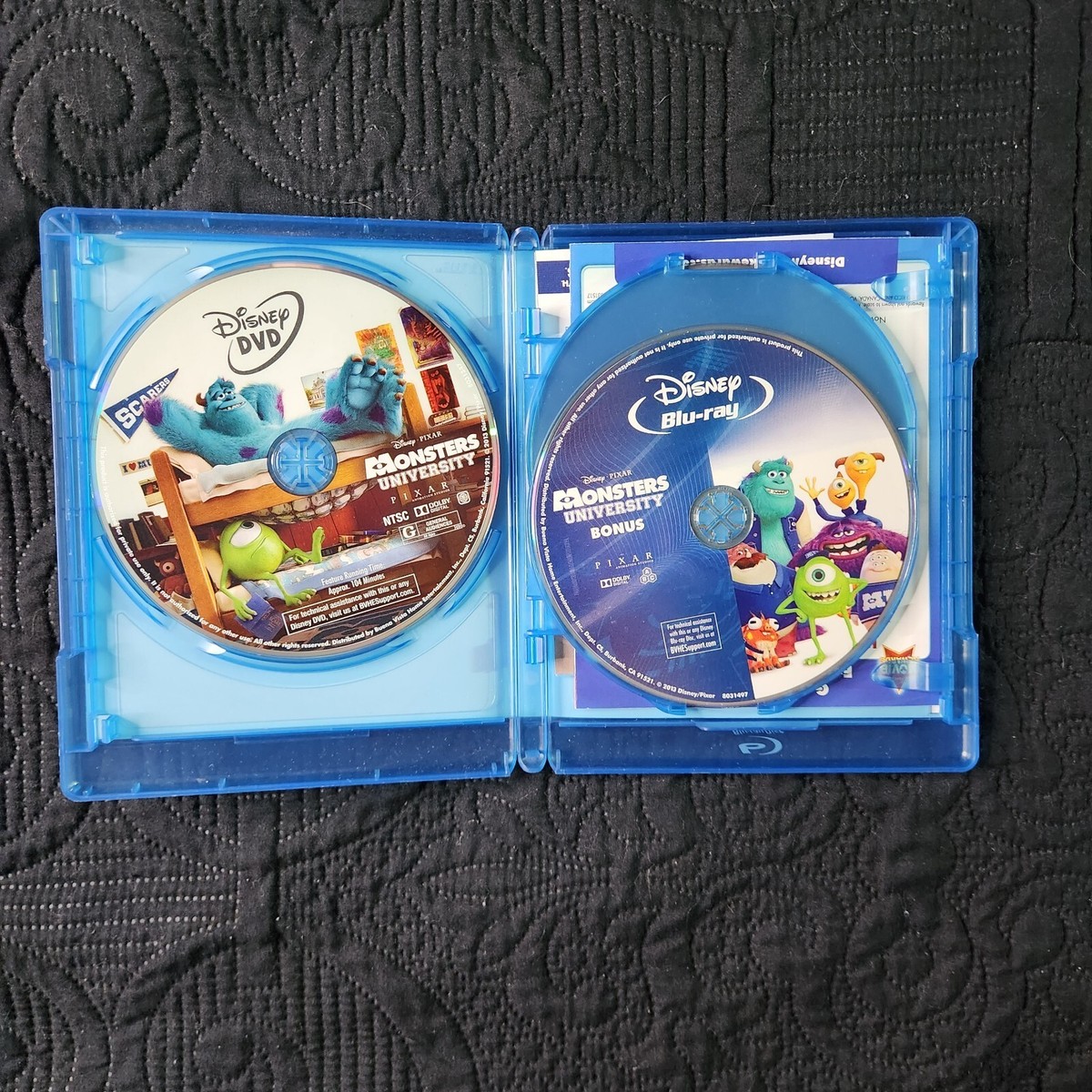 💥Walt Disney Pixar MONSTERS UNIVERSITY BLU-RAY DVD COMBO