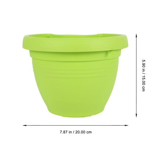 Vaso per piante in plastica quadrato vaso per vivaio fioriera in plastica - Foto 12 di 12
