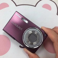 Nikon COOLPIX S550 10.0MP 5x Optical Zoom CCD Digital Camera - Purple