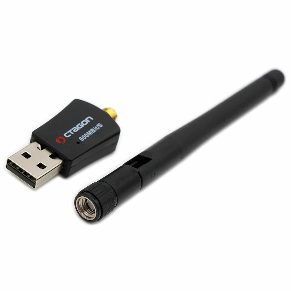 Octagon WL618 Optima USB WLAN Adapter Antenne 600 Mbit/s 2,4 & 5 GHz Dual-Band - Bild 4 von 4