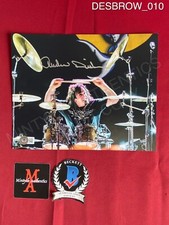 Audie Desbrow autographed signed 8x10 photo Great White drummer Beckett COA Audie Desbrow autographed signed 8x10 photo Great White drummer Beckett COA