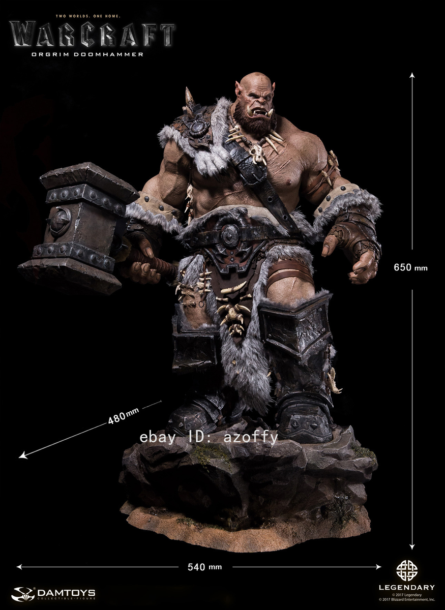 Damtoys DMLW02 Epic Series Warcraft Orgrim Doomhammer Model Damtoys DMLW02 Epic Series Warcraft Orgrim Doomhammer Model