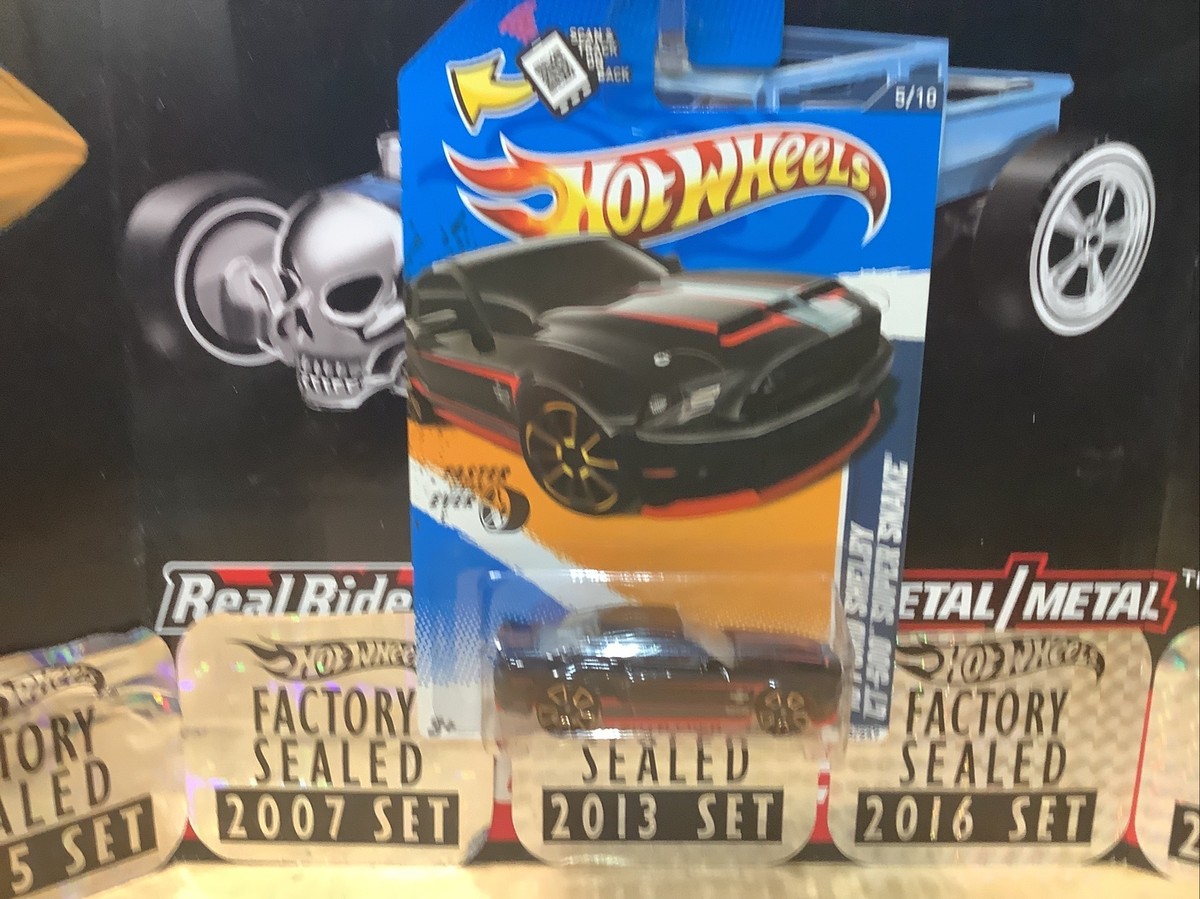 Hot Wheels 10 Ford Shelby GT-500 Super Snake Black 2012 95 FTE
