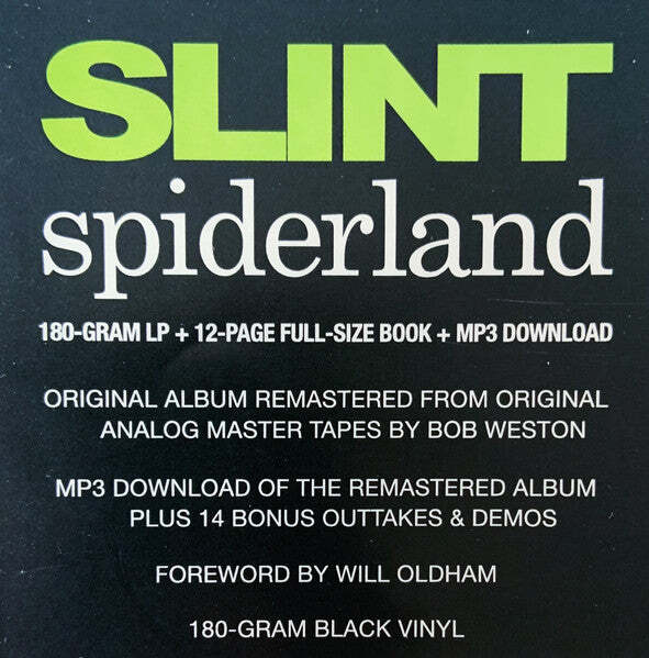 [希少DVD付LP] Slint／Spiderland TG364LP MDUtMzk1OS5qcGVn.jpeg