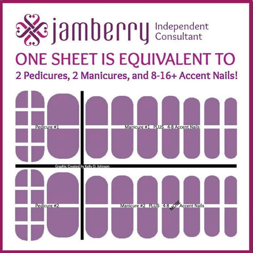 Jamberry Nail Wraps - "B" Wraps -- HALF SHEETS -- Varies Styles Great Selection! - Picture 2 of 67