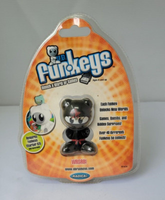 Mattel Radica U.B. Funkeys Wasabi M1634 Old stock Factory Seal.