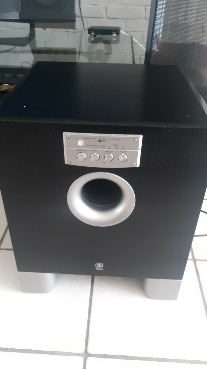 IMMACULATE, 1 PAIR Yamaha YST-SW1500 Powered Subwoofer IMMACULATE, 1 PAIR Yamaha YST-SW1500 Powered Subwoofer