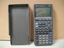 Texas Instruments Hand Held Calculator With Cover Tl-82