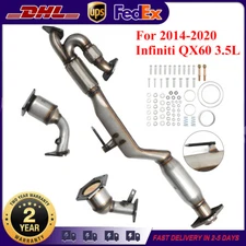 All 3 Catalytic Converter For 2014-2020 Infiniti QX60 3.5L ,2013 JX35 W/ Y-pipe