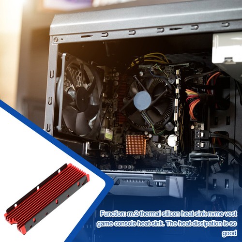 SSD Kühlkörper Kupfer Kühlkörper Kupfer Kühler Fin State Drive Kühlkörper - Afbeelding 2 van 12