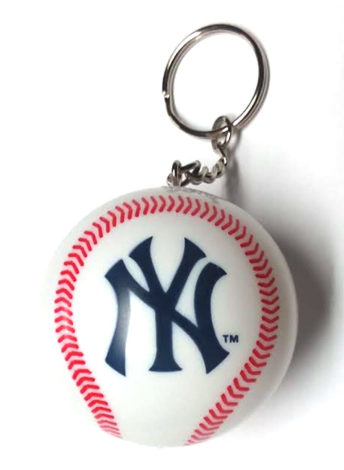 NEW YORK YANKEES MLB BASEBALL LICENSED KEYCHAIN BACKBACK PULL GIFT YOU