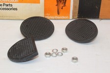 Harley Knucklehead Flathead Panhead Foot Clutch Rocker Brake Pedal Pads New