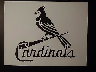 St. Louis Cardinals 11&quot; x 8.5&quot; Custom Stencil FAST FREE SHIPPING | eBay