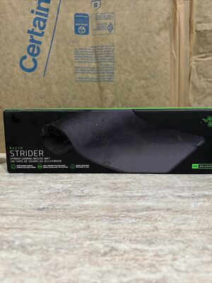 Razer - Strider Hybrid Gaming Mouse Pad (XXL) - Black