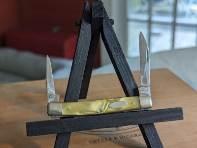 Vintage Sabre Solingen Stainless Germany AKC 223 Folding Pocket Knife 