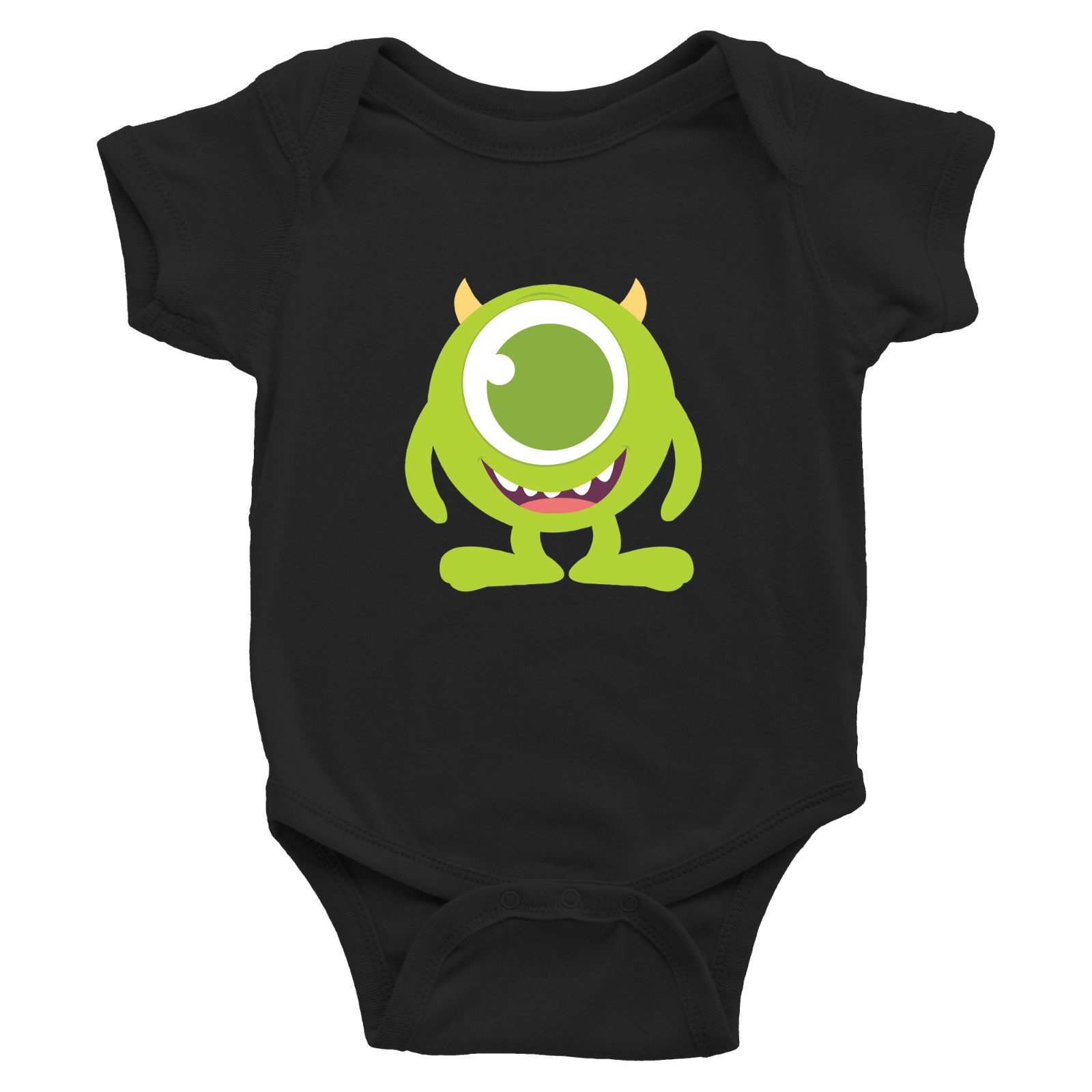 mike wazowski baby onesie