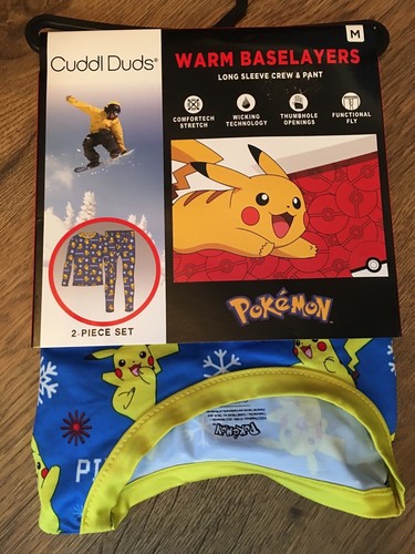 NWT Boys Cuddl Duds Warm Layers Poly Stretch 2-Piece Sets assorted sizes &print - Picture 3 of 6