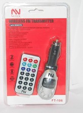 Nutek Electronics FT106 Wireless Fm Transmitter New