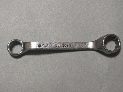 MAC Tools Sabina BO-2024, 5/8" × 3/4" Double Box Wrench, Offset, 6" Long, 12 Pt. - Picture 10 of 11