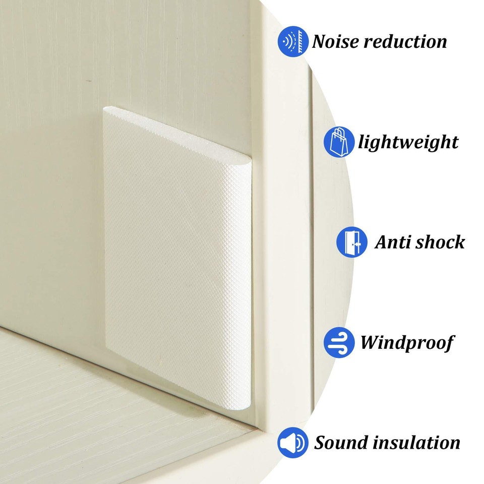 14 Pieces Door Corner Seal Exterior Door Jamb Frame Seal Door Draft
