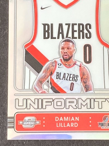 DAMIAN LILLARD 2022-23 CONTENDERS OPTIC UNIFORMITY - Picture 5 of 10
