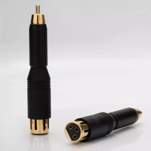 2/4PCS HIFI Gold plated RCA to 3pin XLR Plug Connector for Audio Speaker Cable - Picture 13 of 17