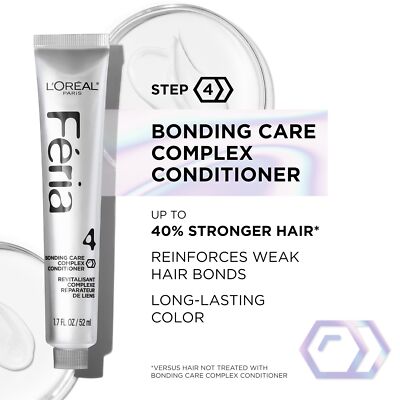 L'Oreal Paris Feria Permanent Hair Color, V48 Violet Vixen, 1 Kit