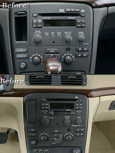 Android 13 Apple Carplay For 2004-2008 Volvo S80 Car Stereo Radio FM BT GPS Navi - Picture 6 of 21