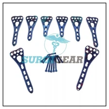 Surgical Plate & Locking Screw Set (2.7mm, L/R, 2-4 Holes) – 50 Pieces